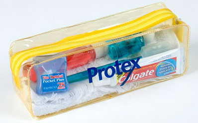 Estojo em PVC Laminado Transparente